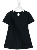 ruffled detail T-shirt 