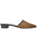 pointy flat mules