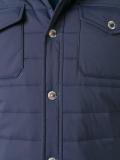 buttoned padded jacket