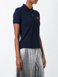 logo patch polo shirt