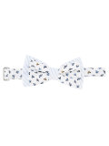 fly print bow tie