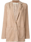 button up blazer  