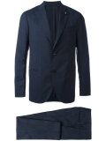 light check two-piece suit