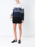 cable knit tonal jumper