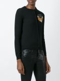 'biker teddy bear'开衫