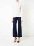 ribbed trim jumper 