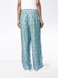 'Emiko' metallic jacquard trousers