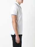 logo patch polo shirt