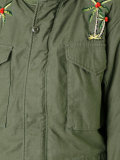 embroidered detail jacket 