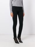 back logo skinny trousers