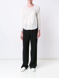 embroidered longsleeved top