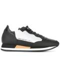 metallic detailing sneakers