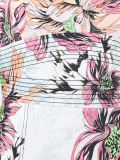 花卉印花修身连衣裙