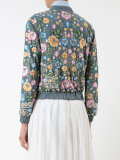 floral bomber jacket