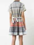 plaid shirt dress