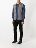 zip up gilet 