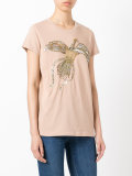 bird embellished T-shirt