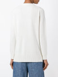 ruffled detail jumper