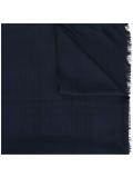 checked frayed edge scarf