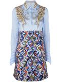 'Montague' Dark Showmanship dress