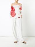 floral print blouse
