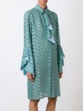 textured shirt dress