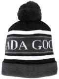 logo pompom beanie hat