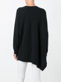 asymmetric hem sweatshirt 