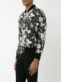 floral print bomber jacket