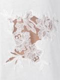 lace detail T-shirt