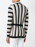 striped cardigan