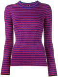 stripe long sleeve top