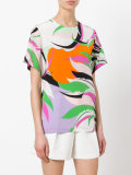 leaf print top 