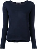 draped back jumper