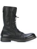 mid-calf zipped boots