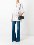 fold-over closure crossbody bag