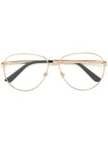 oval frame glasses