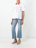 heart collar blouse