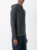 embroidered logo hoodie 