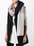 colour block scarf