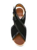 cross strap sandals