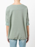 'Buttercup' top with drawstring hem