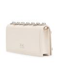 flower embellished clutch