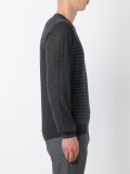 woven chevron jumper