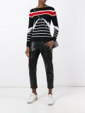 striped pattern jumper