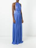 side slit gown