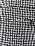 houndstooth pattern trousers