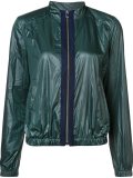 glossy training jacket