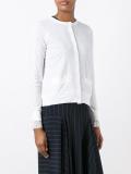 cupro insert cardigan