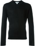 woven crew neck jumper